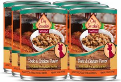 Scoochie Pet Chef Scoochies Recipe Real Duck & Chicken in Savory Gravy Wet Dog Food, 14-oz can, case of 6