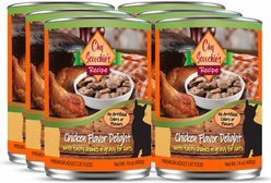 Scoochie Pet Chef Scoochies Recipe with Real Chicken Chunks in Savory Gravy Wet Cat Food, 14-oz can, case of 6
