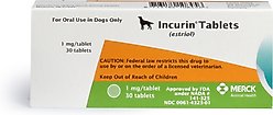 Incurin (Estriol) Tablets for Dogs, 1-mg, 30 tablets slide 1 of 9