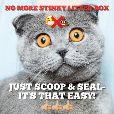 Show full view: Stink Free Scoop & Bag Cat Litter Waste Bags slide 7 of 9