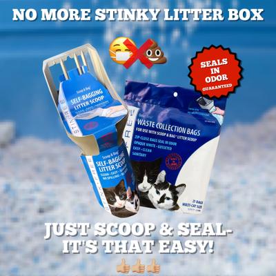 Show full view: Stink Free Scoop & Bag Cat Litter Waste Bags slide 8 of 9
