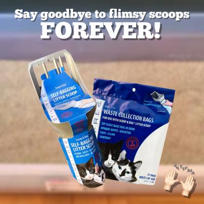 Show full view: Stink Free Scoop & Bag Cat Litter Waste Bags slide 5 of 9