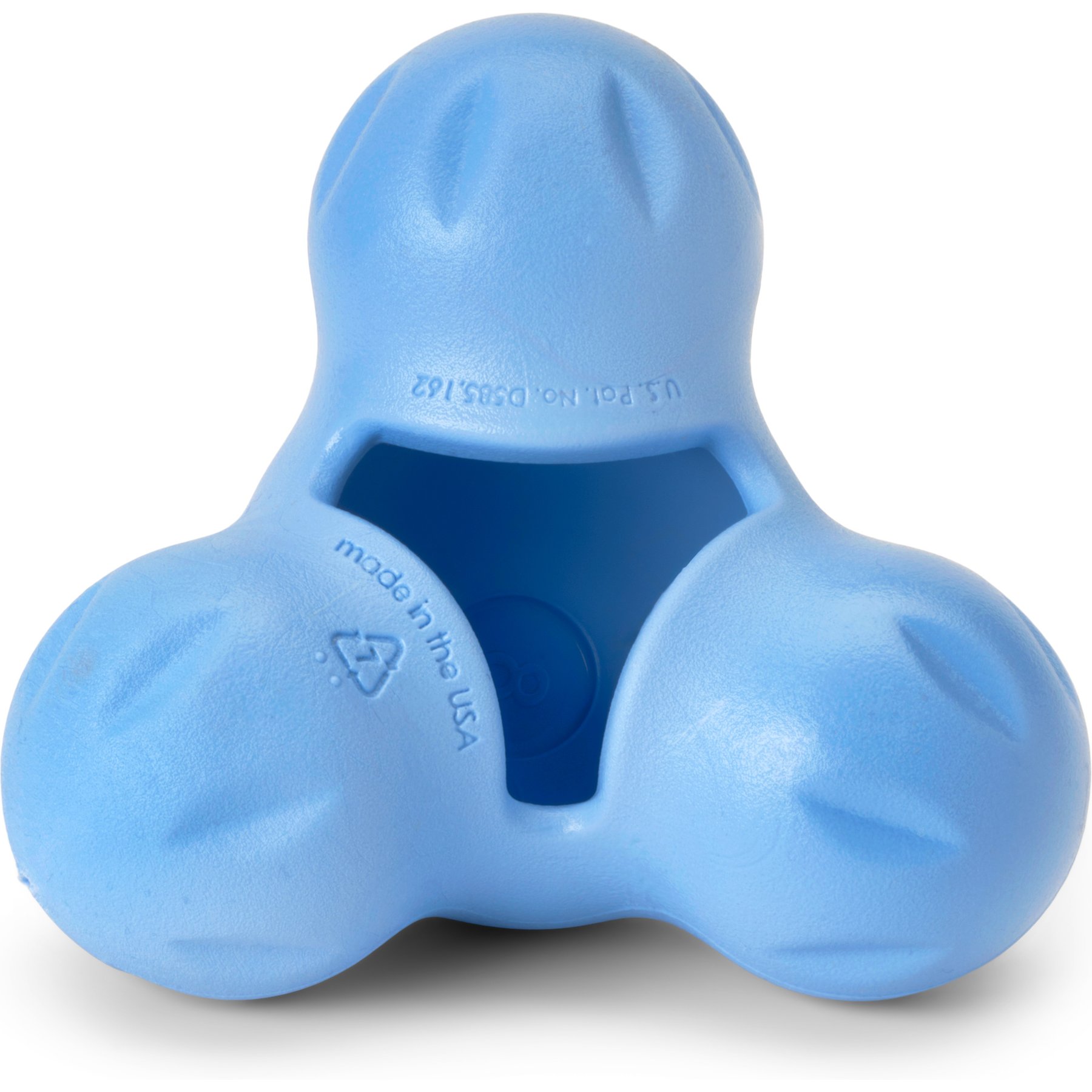 West Paw Limited Edition Tux Dog Toy, Periwinkle, Large