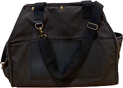 Bespoke Paws The Daily Packable Dog Carrier, Black, Medium slide 2 of 9