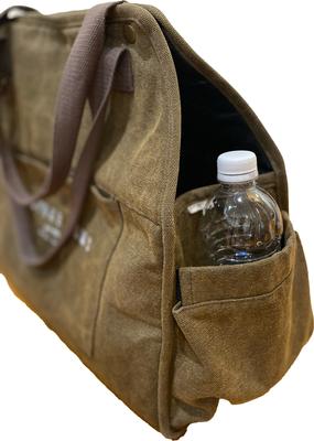 Show full view: Bespoke Paws The Daily Packable Dog Carrier, Army, Medium slide 9 of 10