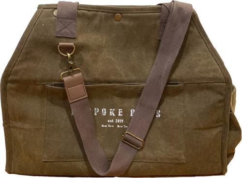 Show full view: Bespoke Paws The Daily Packable Dog Carrier, Army, Medium slide 7 of 10