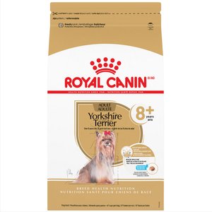 Royal Canin Breed Health Nutrition Yorkshire Terrier Adult 8+ Dry Dog Food, 2.5-lb bag
