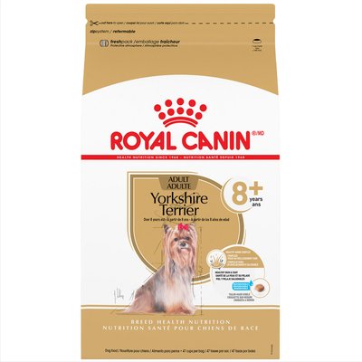 Royal Canin Royal Canin Breed Health Nutrition Yorkshire Terrier Adult 8+ Dry Dog Food, 2.5-lb bag