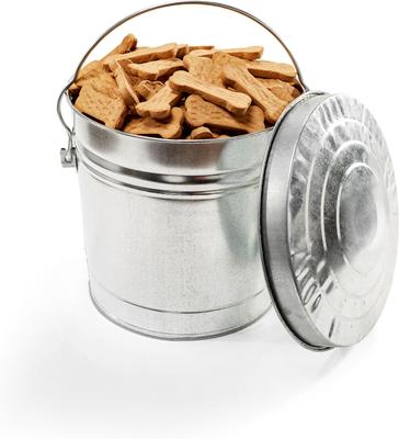 Show full view: Behrens Galvanized Steel Locking-lid Pet Food Storage Container, 6-gal slide 2 of 6