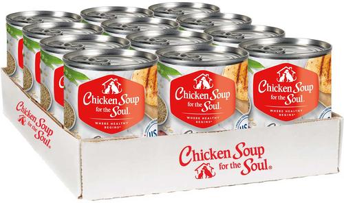 Show full view: Chicken Soup for the Soul Puppy Pate Chicken, Turkey & Duck Recipe Canned Dog Food, 13-oz, case of 12 slide 3 of 10