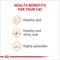 Show in main carousel: Royal Canin Feline Care Nutrition Hair & Skin Care Chunks in Gravy Pouch Cat Food, 3-oz, case of 12 slide 6 of 12
