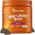 Zesty Paws Hip & Joint Mobility Bites Duck Flavored Soft Chews Glucosamine Supplement for Dogs, 90 count