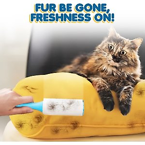 SunGrow Portable & Sticky Dog & Cat Hair Lint Roller, 2 count
