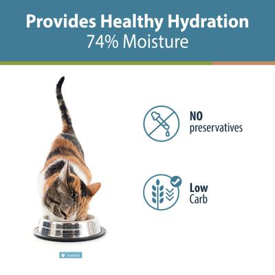 Show full view: JustFoodForCats Fish & Chicken Recipe Frozen Human-Grade Fresh Cat Food, 18-oz pouch, case of 21 slide 7 of 10