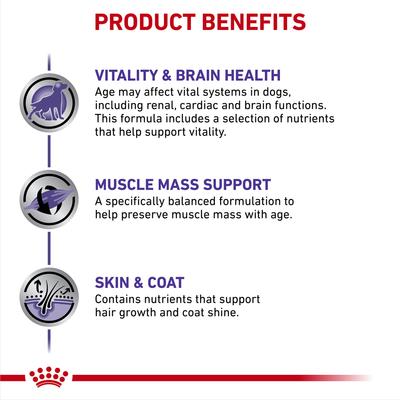 Show full view: Royal Canin Veterinary Diet Adult Mature Consult Medium Breed Dry Dog Food, 8.8-lb bag slide 4 of 11