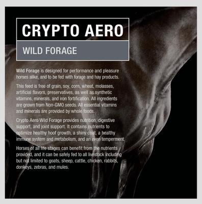 Show full view: Crypto Aero Wild Forage Soy-Free, Molasses-Free Farm Animal & Horse Feed, 40-lb bag slide 6 of 9