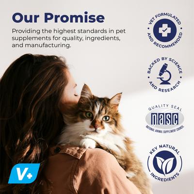Show full view: Vetnique Labs Glandex Feline Anal Gland Support Probiotic & Digestion Tuna Flavored Powder Supplement for Cats, 2 count slide 9 of 11