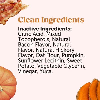 Show full view: Pet Honesty Flea & Tick Defense Bacon Soft Chew Flea & Tick Repellent Supplement for Dogs, 90 count, 270 count slide 4 of 11