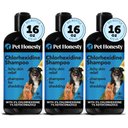 Pet Honesty Chlorhexidine Antibacterial Itchy Skin, Allergy Relief & Sensitive Skin Dog Shampoo, 48-fl oz bundle