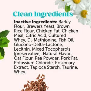 Pet Honesty Dual Texture Chicken Flavored Chew Calming Supplement for Cats, 3.7-oz pouch