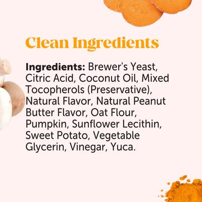 PetHonesty Allergy Support Peanut Butter Flavored Soft Chews Allergy, Immune, & Itch Relief Supplement for Dogs, 90 count