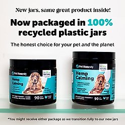 Pet Honesty Calming Hemp Chicken Flavored Calming & Anxiety Chews Supplement for Dogs, 270 count slide 2 of 9