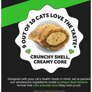 Pet Honesty Probiotics Gut + Immune Health Chicken Flavored Digestive Chews for Cats, 3.7-oz pouch