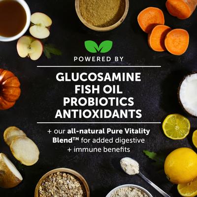 Show full view: Pet Honesty Senior Multivitamin Duck Flavored Soft Chews Digestive Support for Senior Dogs, 90 count, 270 count slide 7 of 12