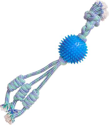 Show full view: Snugarooz Feel'N Spikey 23-in Dog Tug Toy, Color Varies slide 5 of 11