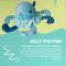 Show in main carousel: Snugarooz Jelly the Fish Squeaky Dog Plush Toy slide 3 of 6