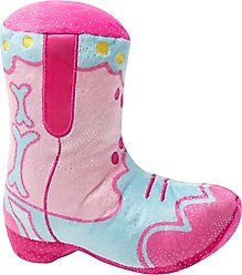 Snugarooz Single 2 Boot Squeaky Dog Plush Toy