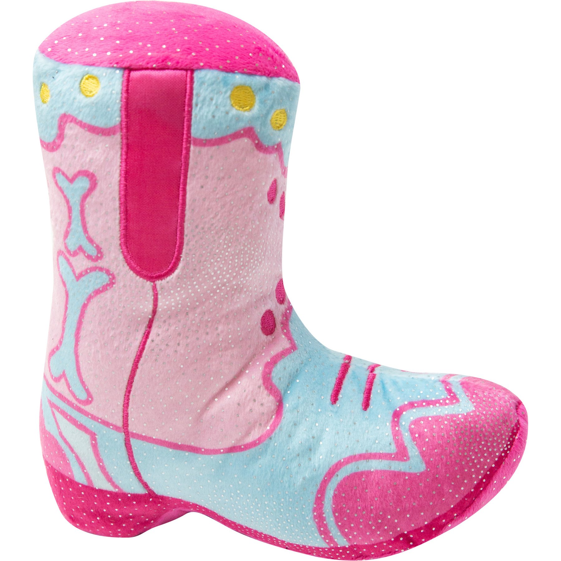 Snugarooz Single 2 Boot Squeaky Dog Plush Toy