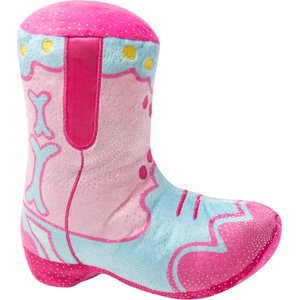 Snugarooz Single 2 Boot Squeaky Dog Plush Toy