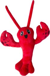 Snugarooz Luca the Lobster Squeaky Dog Plush Toy