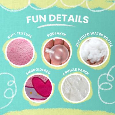 Show full view: Snugarooz Save a Horse Squeaky Dog Plush Toy slide 5 of 7