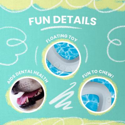 Show full view: Snugarooz Floating Penguin Dog Chew Toy slide 3 of 7