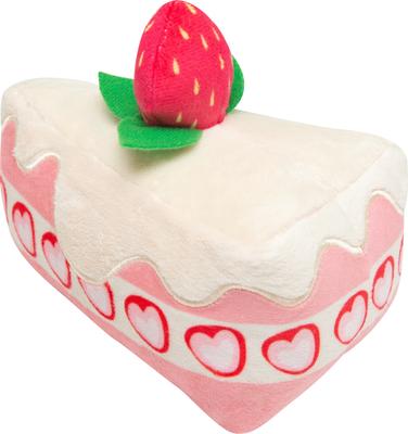 Show full view: Snugarooz Piece of Cake Squeaky Dog Plush Toy slide 2 of 7