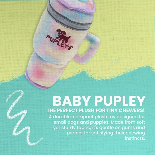 Snugarooz Baby Pupley Squeaky Dog Plush Toy