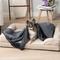 Show in main carousel: PetAmi Sherpa Fleece Waterproof Cat & Dog Blanket, Gray, Small  slide 6 of 10