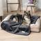 Show in main carousel: PetAmi Sherpa Fleece Waterproof Cat & Dog Blanket, Gray, Small  slide 5 of 10