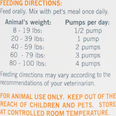 Show full view: Vetoquinol Triglyceride OMEGA Omega-3 Fatty Acid Liquid Supplement for Cats & Dogs, 2 count slide 6 of 8