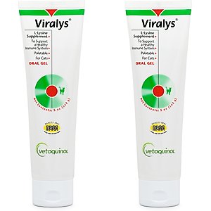 Vetoquinol Viralys Gel Immune Supplement for Cats, 2 count
