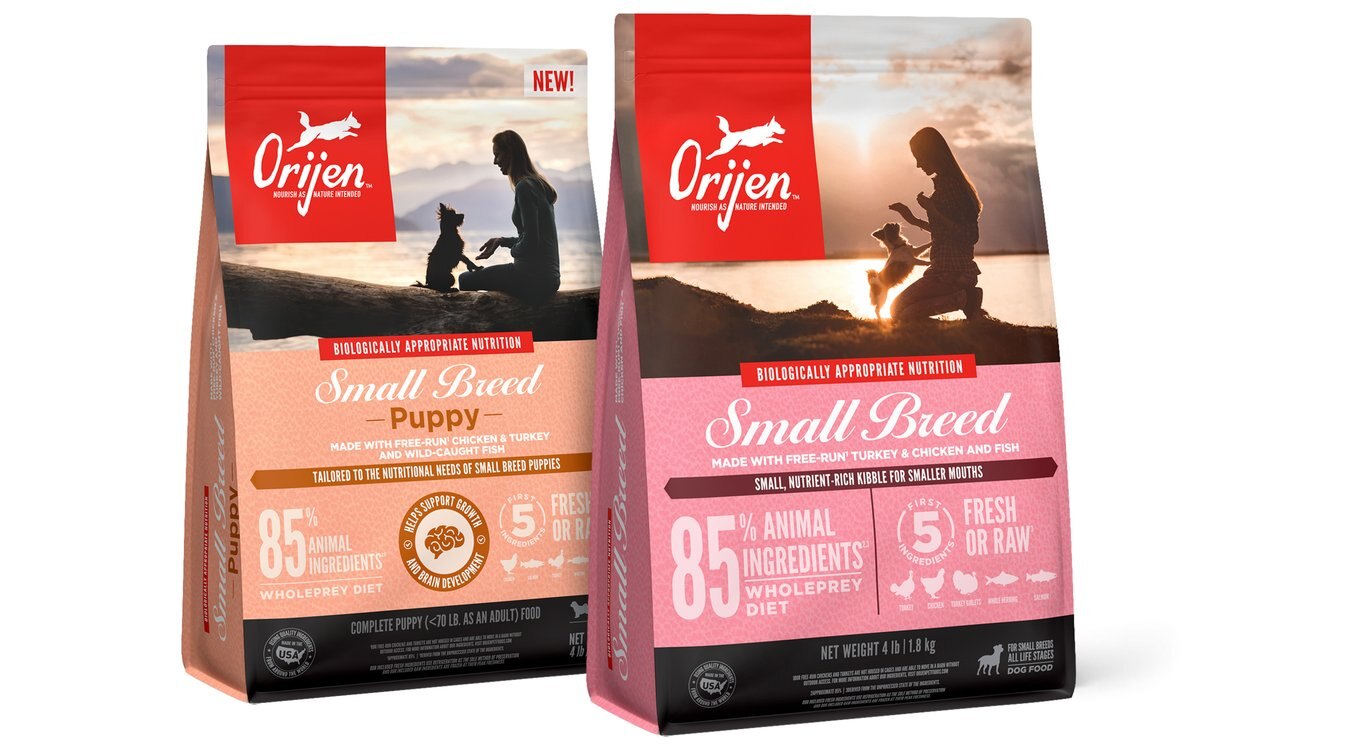 ORIJEN Small Breed Grain-Free High-Protein Dry Dog Food