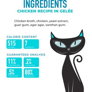 Tiki Cat Stix Gelee Chicken Lickable Kitten Treats, 3-oz pouch, pack of 6