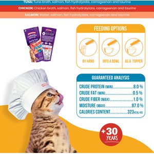 Beefeaters Lickables Puree Variety Pack Cat Treat, 1.59-oz bag, case of 12