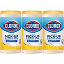 Clorox Power Pick-Up Lemon Verbena Cleaning Wipes, 225 count