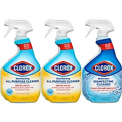 Clorox All Purpose Cleaner Lemon Disinfecting Spray, 94-fl oz bottle