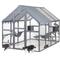 Show in main carousel: Coziwow Outdoor Walk-in Catio Cat Exercise Pen, Grey slide 7 of 12