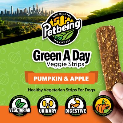 Show full view: PetBeing Healthy Vegetarian Mix Flavours Pack Chew Supplement for Dogs, 3-oz bag, case of 4 slide 9 of 10