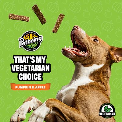 Show full view: PetBeing Healthy Vegetarian Mix Flavours Pack Chew Supplement for Dogs, 3-oz bag, case of 4 slide 6 of 10